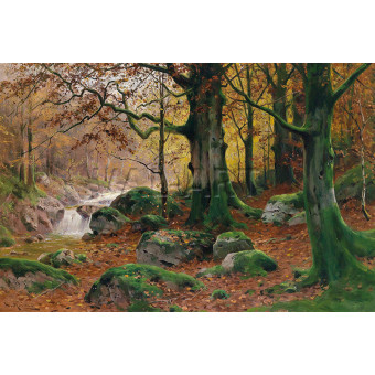 РЕПРОДУКЦИИ НА КАРТИНИ Есенна гора (1910)